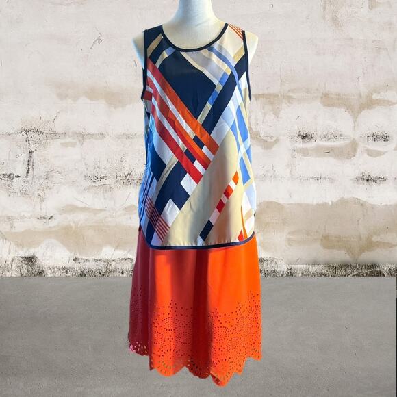 Liz Claiborne Women's Orange Skirt and Matching Top - Size Medium - Picture 4 of 6